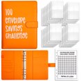 thumbnail image 1 of 100 Envelopes Money Saving Binder Kit, Budget Binder Book Organizer, Budget Planner--SinKeeU, 1 of 3