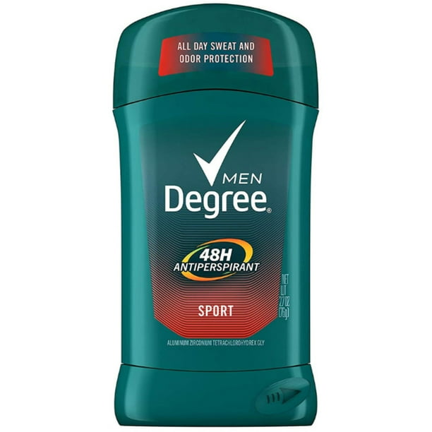 Degree Antiperspirant Deodorant, Sport 2.7 (Pack of 2) -