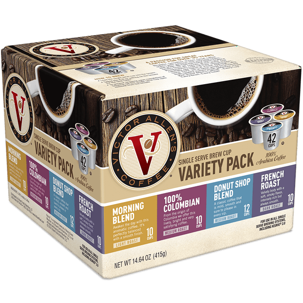 Victor Allen's Coffee Favorites Variety Pack Single Serve Coffee Pods