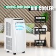 thumbnail image 4 of Costway Portable Air Conditioner  5500 BTU (8000BTU ASHRAE) Dehumidifier, 4 of 12
