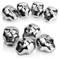 thumbnail image 3 of Cubos de Hielo HappyWare Piedras de Whiskey reutilizables en forma de craneo metalicos, 3 of 5
