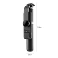 thumbnail image 2 of Multifunctional Wireless BT Selfie Stick Portable Extendable Tripod Stand with Fill Light 104.5cm Max. Length Remote Control for Vlog Video Group Photo Selfies Live Stream, 2 of 7
