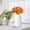 Orange（15PC）, variant on 15Pcs Artificial Calla Lily Flowers Flowers Real Touch for Wedding Bouquet Office Home Kitchen Decor,Black