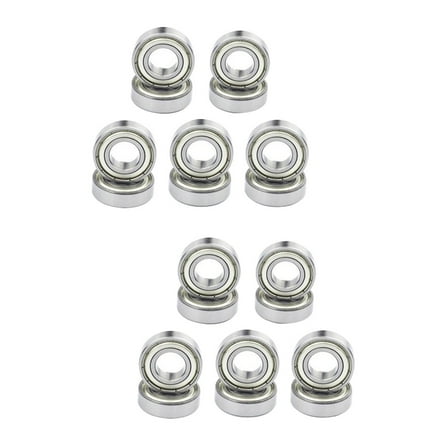 Hemoton 20 pcs 6904zz 20x37x9mm Shielded Deep Groove Ball Wheel Bearing ATV DIRT BIKE