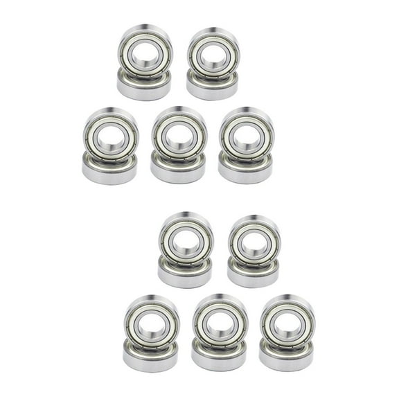 Hemoton 20 pcs 6904zz 20x37x9mm Shielded Deep Groove Ball Wheel Bearing ATV DIRT BIKE
