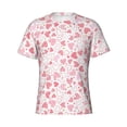 thumbnail image 4 of Vsdgher Cute Hand Drawn Hearts Print Men's Dry Fit Mesh Athletic Shirts Moisture Wicking Tennis T-Shirt Tops, 4 of 9