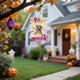 thumbnail image 5 of Hanging Picture Frames with Ghost Pumpkin Donut Details, Wooden Photo Ornament with Ribbon, Party Themed Photo Holder for Indoor Wall Decor & Holiday Family Memory Souvenir 1Pcs, 5 of 6