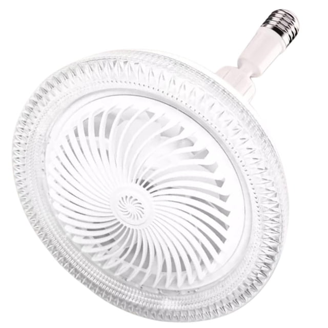 Lámpara de Techo Dosyu Blanco con Ventilador y Control Remoto 3 Velocidades