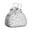 Black and White, variant on Black Halloween Bats with Green Drawstring Lunch Bag Women - Drawstring Lunch Bag Insulated for Work Office - Stain-Resistant Large Lunchbags for Women with Multi-Pockets