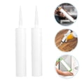 thumbnail image 4 of Minkissy 4Pcs Household Caulk Tubes Plastic White Filling Cracks Repair Works, 4 of 8