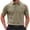 Army Green, variant on Men's Midweight Short Sleeve Pocket Polo, Uniform Shirt, Short Sleeve Shirt for Work Black M