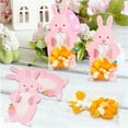 thumbnail image 6 of Easter Rabbit Cellophane Bags with Pink Bunny Greeting Cards Easter Goodie Bags Self Adhesive Clear Candy Cookie Poly Gift Bags with Transparent Stickers for Party Favor, 6 of 7