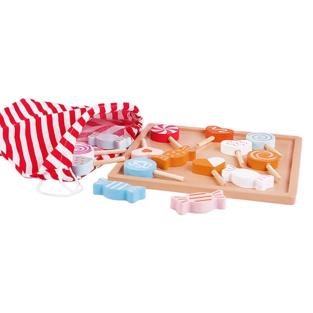 Juguete De Madera Divertido Para Jugar A Las Casitas Simula Escenarios De Vida Juego De Rol Bebé Preescolar SM SunniMix Jugar a la casa