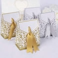 thumbnail image 5 of 50 cajas de regalo de papel dorado para regalos, dulces, confeti, recuerdos de fiesta y joyas para bodas, cumpleaños, baby shower, santo, comunión, Chris Rojo Verde Cocina, Decoración y Otros, 5 of 5