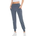 thumbnail image 2 of Women's Joggers Pants Lightweight Athletic Leggings Tapered Lounge Pants for Workout, Yoga, Running,Wide Leg High Waist Carrot Pants With Pockets,Cozy Yoga Joggers Workout Leggings With Tummy Control, 2 of 4