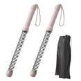 thumbnail image 2 of Colaxi 2 Pieces Ropeless Battle Ropes Battle Exercise Training Rope for Workout Gym Pink, 2 of 8