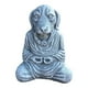 thumbnail image 2 of Resina meditando Buda perro figurita escultura iluminación 5x4inch perfke Estatua de cachorro meditando, 2 of 8