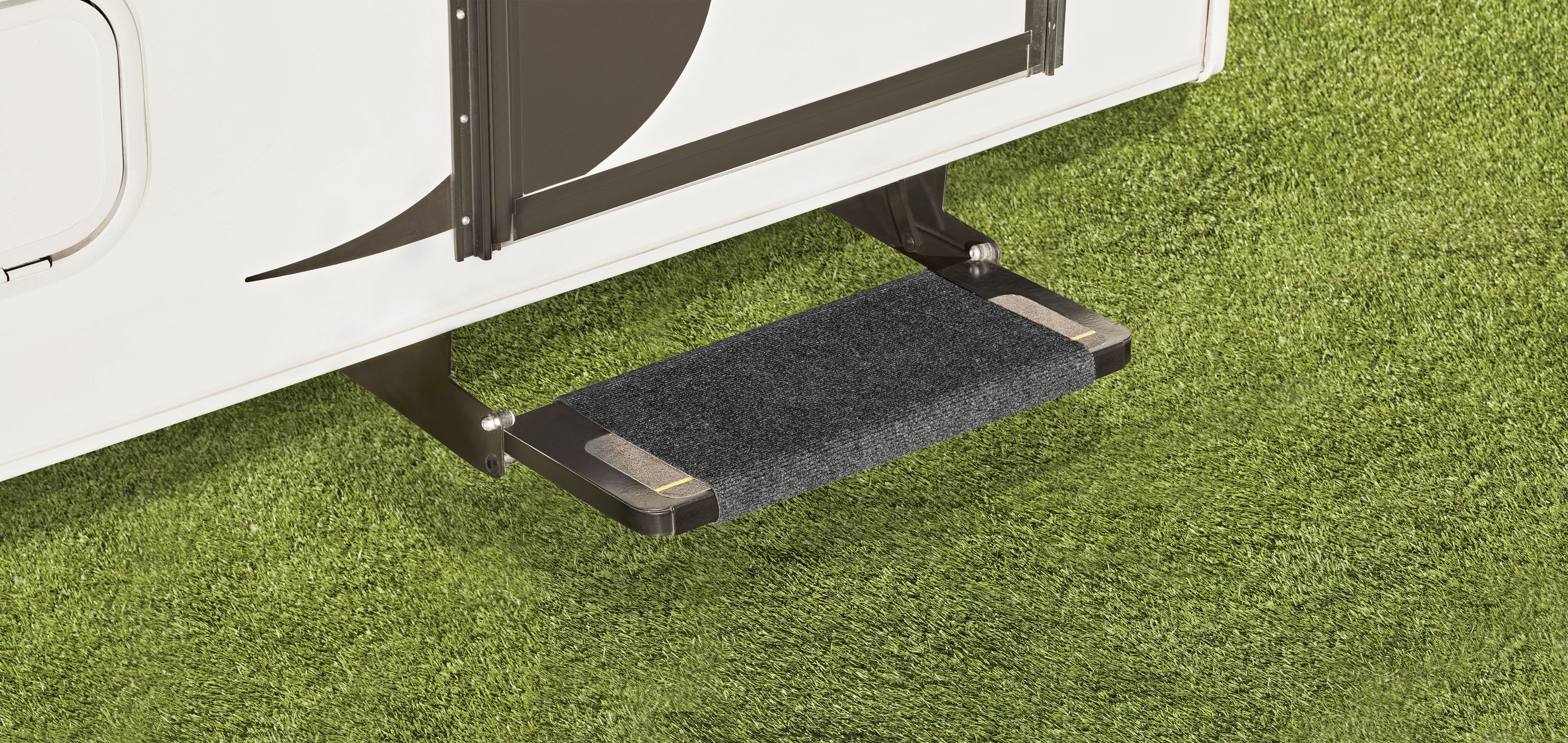 Auto Drive RV Step Mat, 18'x18', Gray