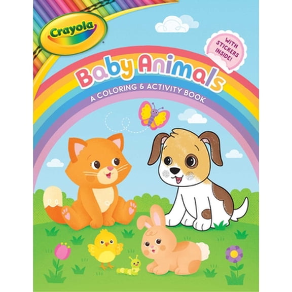 Pre-Owned Crayola Baby Animals: A Coloring & Activity Book: 10 (Crayola/Buzzpop) Paperback