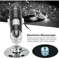 thumbnail image 2 of Microscopio electrónico portátil, microscopio digital 1600X 8 con 8 luces LED, microscopio electrónico de mano USB de alta definición Microscopio de aumento, 2 of 5