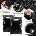 thumbnail image 3 of Bolsas de regalo Party Favor Pasimy, color negro y plateado, 17 x 25 cm (50 unidades), 3 of 7