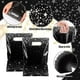 thumbnail image 3 of Bolsas de regalo Party Favor Pasimy, color negro y plateado, 17 x 25 cm (50 unidades), 3 of 7