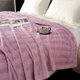 thumbnail image 4 of Striped Vintage Milk Velvet Blanket Winter Thickened Warm Blanket Nap Blanket Shawl Blanket Warm Blanket, 4 of 5
