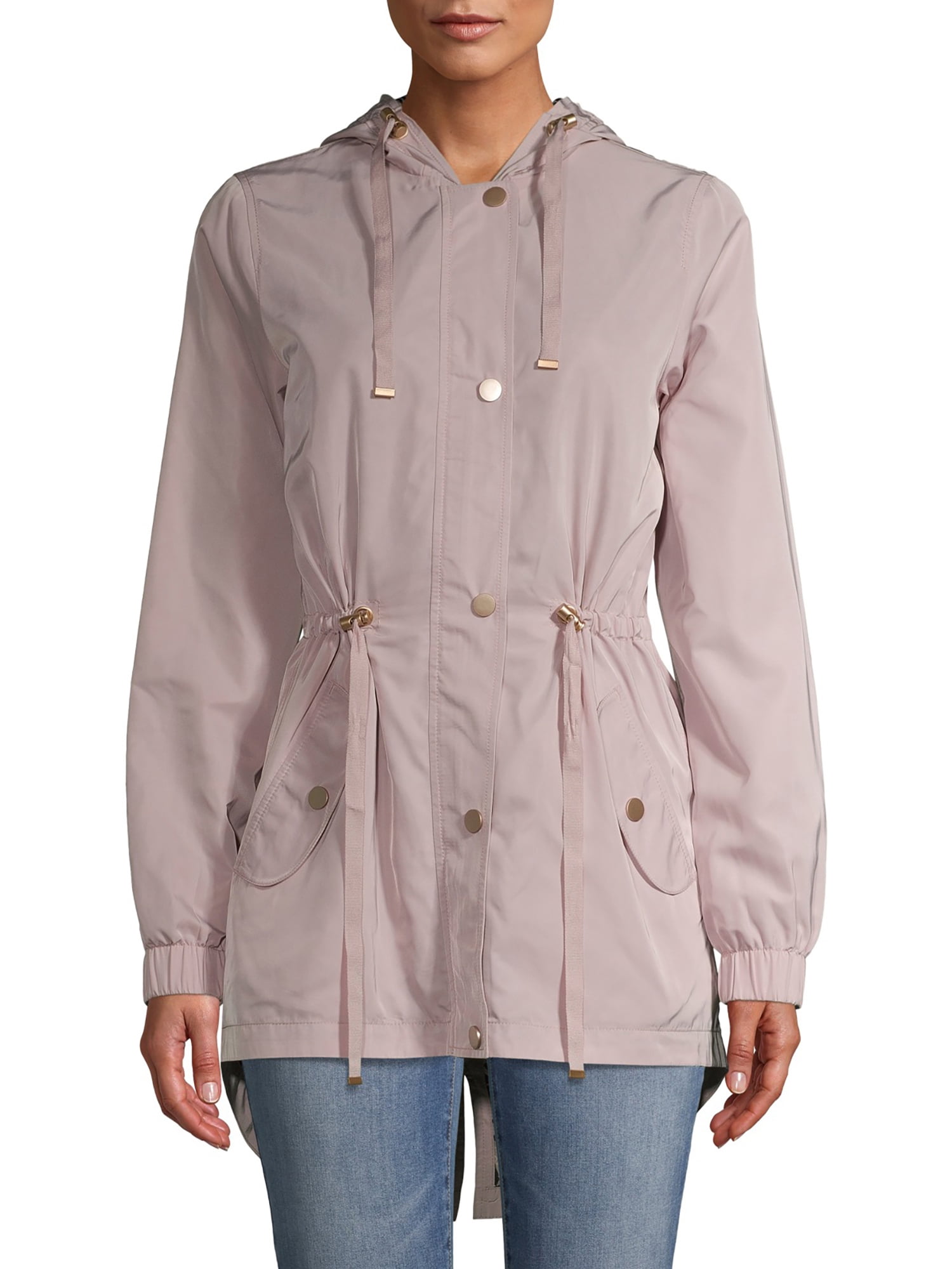 TIME AND TRU WOMEN'S LIGHTWEIGHT ANORAK JACKET