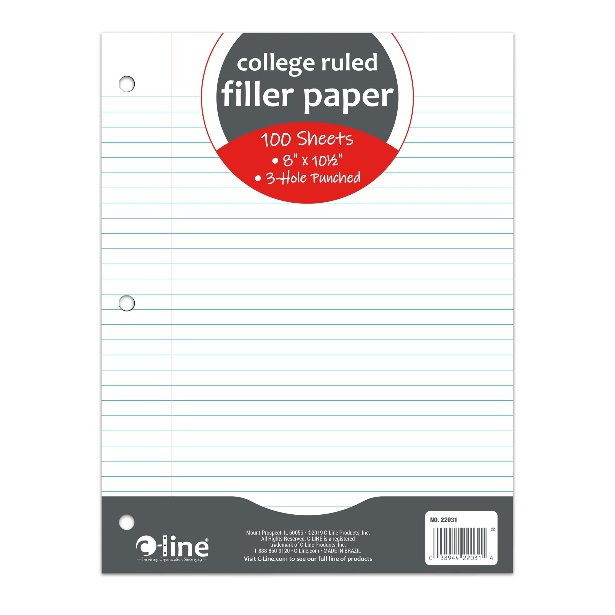 walmart filler paper