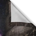 thumbnail image 3 of Ambesonne Galaxy Kitchen Curtains, Space from Home View, 55"x45", Purple Blue Brown, 3 of 3