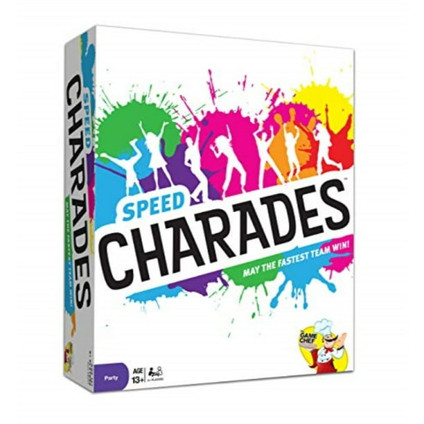 Charades Party Game Speed Charades Board Game Fastpaced Family Games