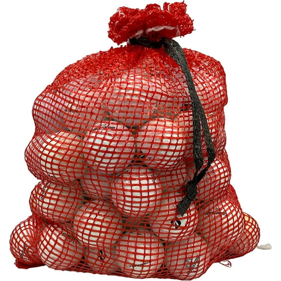 Golf Ball Planet - 72 Bridgestone Recycled Golf Balls in Mesh Bag 3A/2A Condition