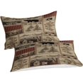 thumbnail image 2 of LAICAIW Lodge Quilt Set, 3-Piece, Moose Bear Reversible, Queen, 2 of 7