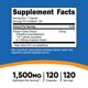 thumbnail image 2 of Suplemento Nutricost Extracto de pasiflora 1500 mg 120 cápsulas, 2 of 5