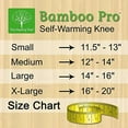 thumbnail image 7 of Bamboo Knee Sleeve (Pair) - Charcoal Elastic Compression Support Brace for Improved Circulation, Recovery, Arthritis Joint Pain - Sports, Running, Jogging Knee Brace for Men, Women, 7 of 7