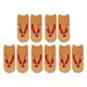 thumbnail image 2 of 5 pares de calcetines con estampado de chanclas, calcetines con patrón 3D, accesorios casuales para adultos, moda estilo C, 2 of 8