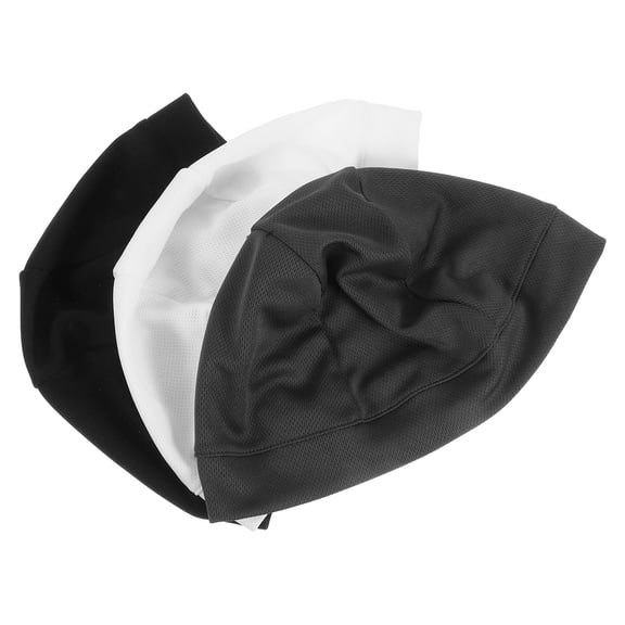 WEUVEB 3Pcs Assorted Color Cycling Inner Cap Liner Quick Dry Breathable Windproof Headwear