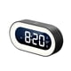thumbnail image 1 of Injueey Reloj despertador digital LED para cabecera de escritorio, relojes de tiempo de repetición, decoración USB para el hogar, relojes de Decoración del hogar Negro, 1 of 6