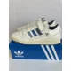 thumbnail image 1 of Adi-das Forum 84 Low Men's Sneakers Casual Shoes Cloud White Blue GW4333 Size 10, 1 of 6