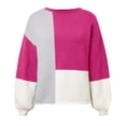 thumbnail image 4 of Tricot pour Femmes Hiver 2024 Doux Confortable Grande Taille Décontracté Chaud Mode Col Roulé, 4 of 5