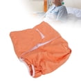 thumbnail image 1 of Incontinence Protection Nappies, Hook and  Adult Cloth Diaper Breathable Washable  for Elderly for Daily Life Orange,Gray, 1 of 7