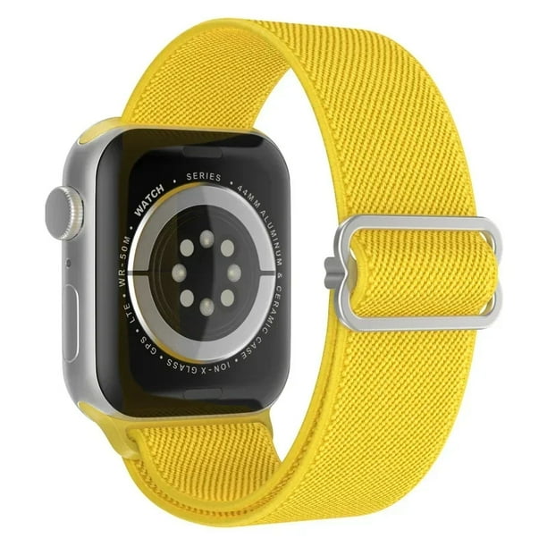 Correa Extensible De Nylon Elastica Unisex M / L 42/44/45/49 mm Para Apple Watch Compatible Con Serie Se / 2 / 3 / 4 / 5 / 6 / 7 /