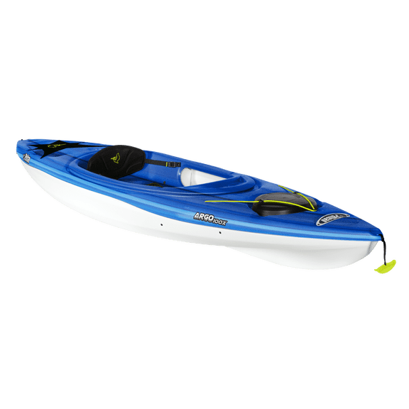 Pelican - Argo 100X - Sit-in Recreational Kayak - 10 ft - Fade Deep Blue White