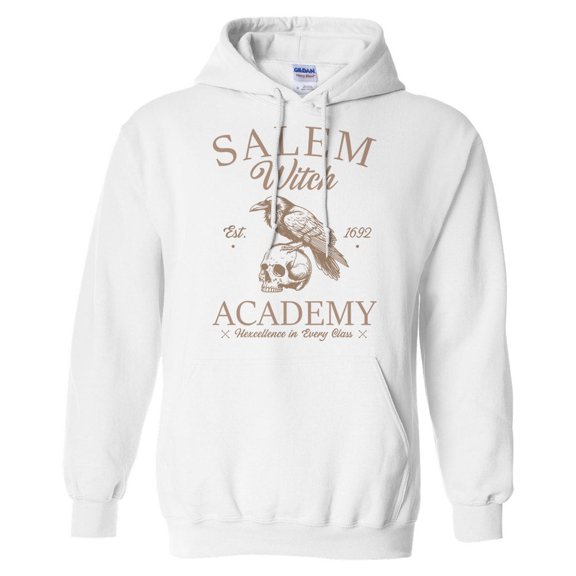 Witch Academy Hoodie Sweatshirt Unisex Large White