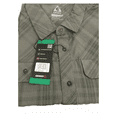 thumbnail image 2 of Gerry Short Sleeve Woven Tech Shirt Stretch , Olive , M, 2 of 2