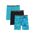 thumbnail image 2 of Hanes Men's X-Temp Lightweight Long Leg Boxer Briefs, 3 Pack, 2 of 4