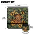 thumbnail image 5 of HELLHERO Sewing Machine Mat Waterproof Beautiful & Practical Fusion for Most Sewing Machines, Calf Sunflower, 5 of 5
