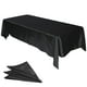 thumbnail image 1 of Mantel de satén para fiesta, mantel rectangular de boda, mantel de seda brillante, mantel de tela suave, decoración de mesa para decoración de mesa de banquete de boda, 1 of 6