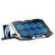 thumbnail image 2 of Gaming Laptop Riser Cooling Pad Rgb 8 ventiladores silenciosos soporte ultrafino ajustable, 2 of 5