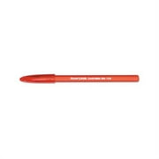 ComfortMate Ultra Stick Ballpoint Pen Medium 1mm, Red Ink/Barrel, Dozen